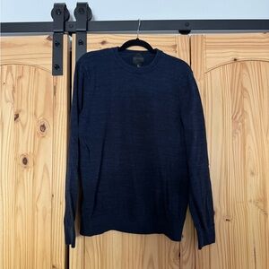 H&M Men's Dark Blue Crewneck Sweater